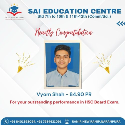 Newturn Classes Std 12th Board Topper Commerce 2026 Ranip Ahmedabad